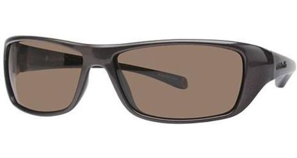 Columbia Thunderstorm Sunglasses - Frame Metallic Grappa, Lens Brown, Size 58/13mm CBTHUNDERSTRMPZ430