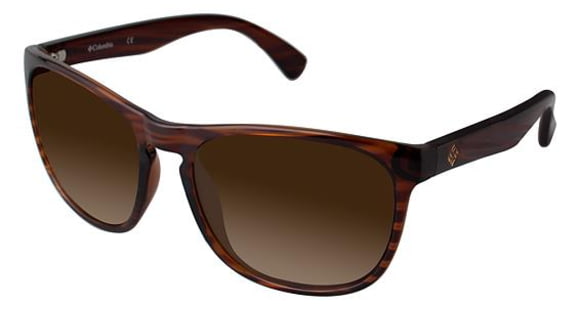 Columbia Thurmond Lake Sunglasses - Frame STRIPE TORT, Lens Color Brown Gradient CBTHURMOND02