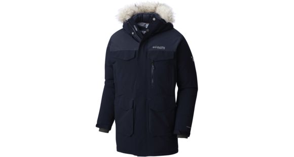 Columbia Titan Pass 780 Turbodown Parka - Men's-Collegiate Navy-X-Large