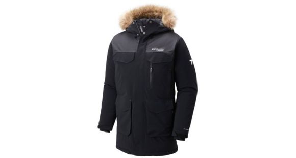 Columbia Titan Pass 780 TurboDown Parka - Mens, Black, Medium, 1737301011-M