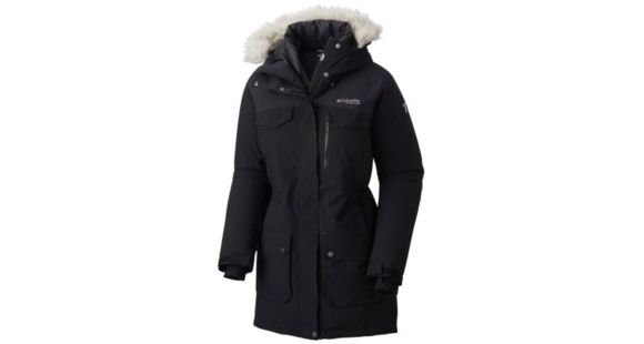 Columbia Titan Pass 780 TurboDown Parka - Women's, Black, Extra Small, 1735591010-XS