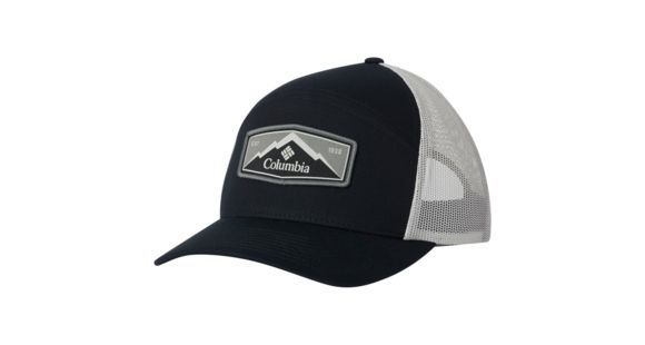Columbia Trail Evolution II Snap Back Hat - Unisex, Black, Cool Grey Patch, One Size, 1840151010-One Size