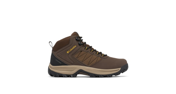 Columbia Transverse Hike Waterproof Shoes - Men's, Cordovan/Golden Yellow, 11, 2067401-231-11