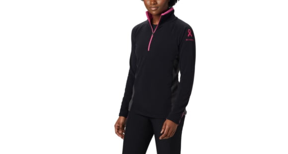 Columbia TTIP Glacial 1/2 Zip, Black, Shark, L - Women's, 1804991010-L