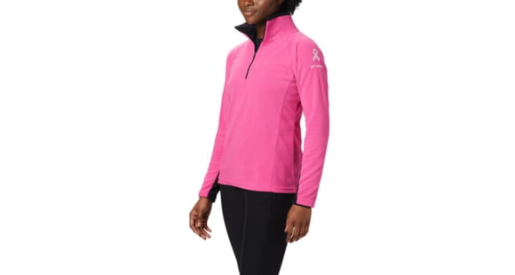 Columbia TTIP Glacial 1/2 Zip, Pink Ice, Black, L - Women's, 1804991695-L