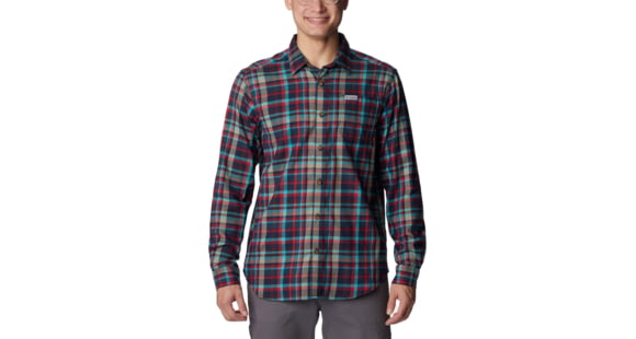 Columbia Vapor Ridge III Long Sleeve Shirt - Mens, Collegiate Navy Bright Bold Plaid, Extra Large, 1552071474CgNvBhBldPldXL