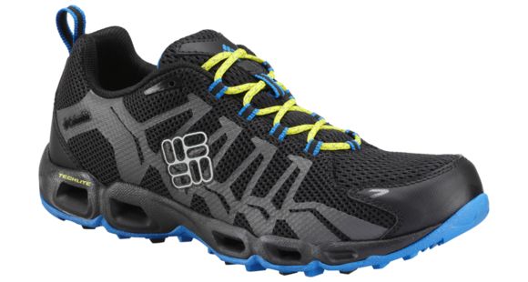 Columbia Ventrailia Hiking Shoe - Men's-Black/Zour-Medium-12