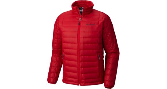 Columbia Voodoo Falls 590 TurboDown Jacket - Men's-Mountain Red-Small