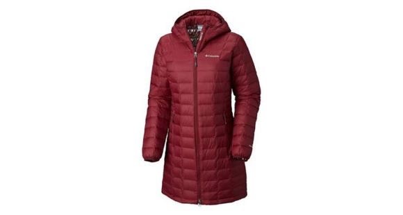Columbia Voodoo Falls 590 TurboDown Mid Jacket, Rich Wine, XL - Women's, 1682901624-XL