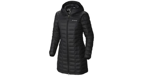 Columbia Voodoo Falls 590 TurboDown Mid Jacket - Women's, Black, Large, 168290-010-L