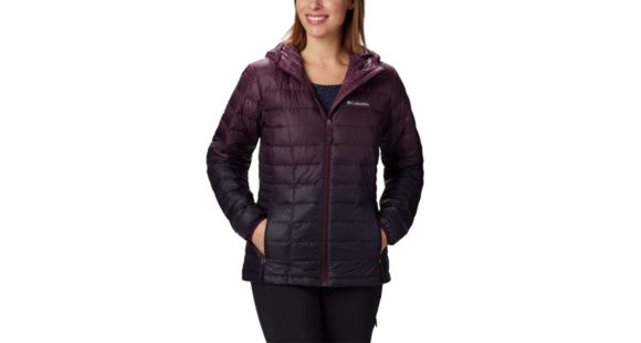 Columbia Voodoo Falls 590 TurboDown Mid Jacket - Women's, Black Cherry, Small, 1682901522-S