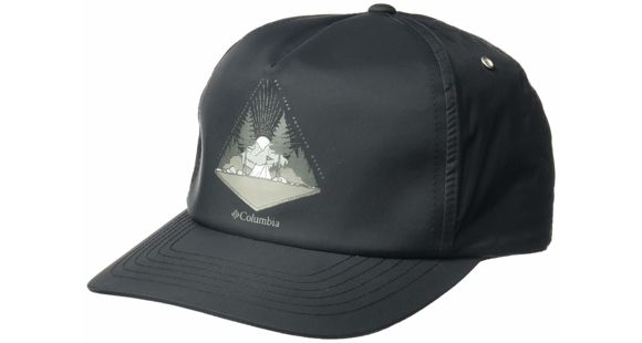 Columbia Washed Out Ball Cap - Unisex, Black, One Size, 1840061010-One Size