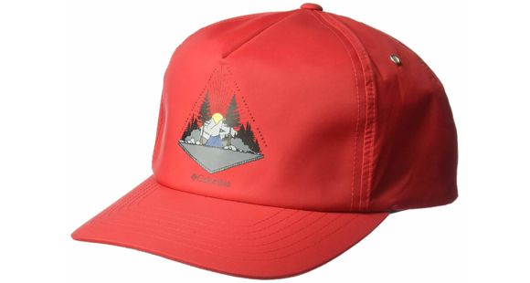 Columbia Washed Out Ball Cap - Unisex, Mountain Red, One Size, 1840061613-One Size
