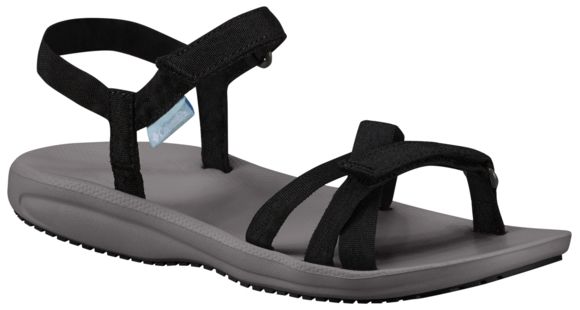 Columbia Wave Train Sandals - Women's, Black/White, 10 US, 1766881010-100