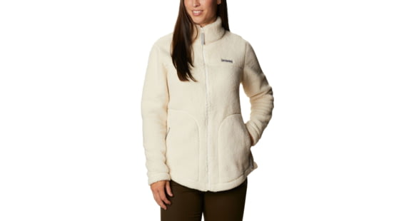 Columbia West Bend Full Zip Fleece Jacket - Womens, Chalk, Large, 1939901191ChalkL