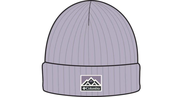 Columbia Whirlibird Cuffed Beanie, Lavender Pearl/Mountains, One Size, 1911321-551-O/S