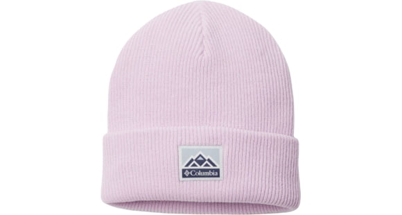 Columbia Whirlibird Cuffed Beanie, Pink Dawn/Mountains, One Size, 1911321686-O/S