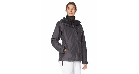 Columbia Whirlibird III Interchange Jacket, Black Crossdye, 3X - Women's, 1801153010-3X