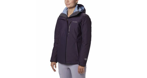 Columbia Whirlibird III Interchange Jacket, Dark Plum Crossdye, 3X - Women's, 1801153506-3X