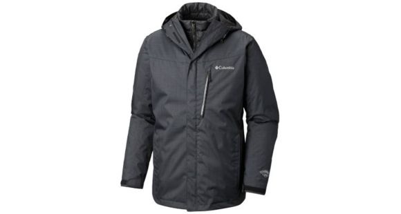 Columbia Whirlibird III Interchange Jacket - Men's, Black Melange, Extra Large, 1800471011-XL
