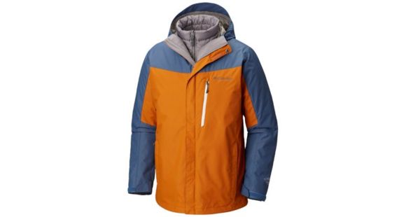 Columbia Whirlibird III Interchange Jacket - Men's, Bright Copper/Dark Mountain, Small, 1800471841-S