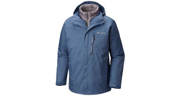 Columbia Whirlibird III Interchange Jacket - Men's, Dark Mountain Melange, Large, 1800471478-L