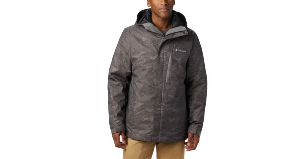 Columbia Whirlibird IV Interchange Jacket - Men's, City Grey Mountains Jacquard Print, Small, 1866751024-S