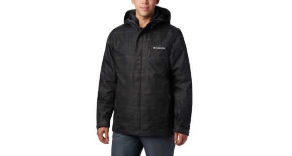 Columbia Whirlibird IV Interchange Jacket - Men's, Shark Heather Stripe Print, Medium, 1866751013-M
