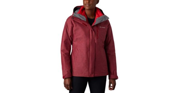 Columbia Whirlibird IV Interchange Jacket - Women's, Beet Crossdye, Large, 1868491607-L