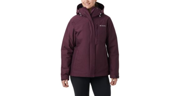 Columbia Whirlibird IV Interchange Jacket - Women's, Black Cherry Crossdye, Small, 1868491522-S