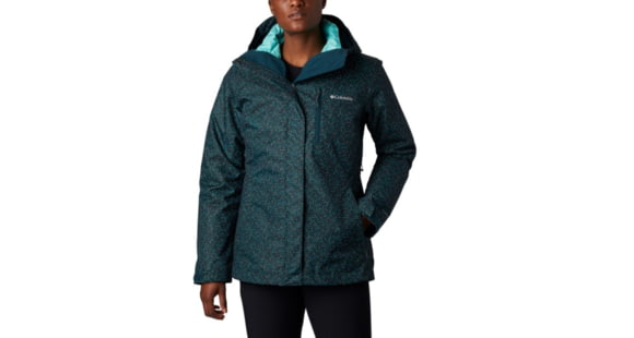Columbia Whirlibird IV Interchange Jacket - Women's, Dark Seas Sparkler Print, Small, 1868491375-S