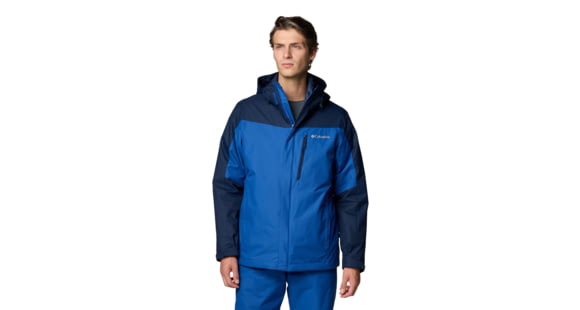 Columbia Whirlibird V Interchange Jacket - Men's, Mountain Blue/Collegiate Navy, Large, 2090281-433-L