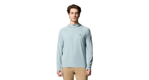 Columbia Wild Cast Sun Hoodie - Men's, Crushed Blue, M, 2120831-461-M