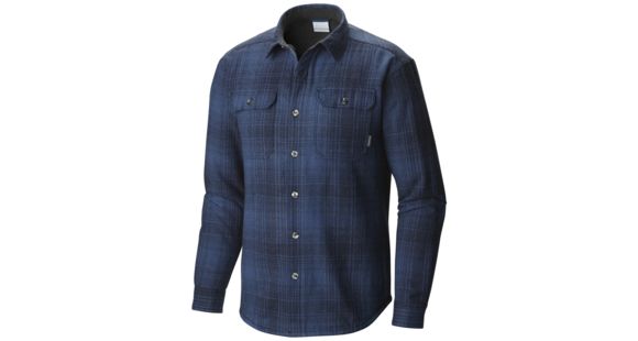 Columbia Windward III Shirt - Men's-Night Tide Plaid-Small