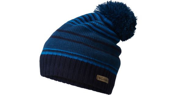 Columbia Winter Blur Beanie - Men's-Phoenix Blue Stripe