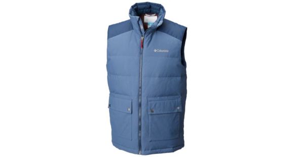 Columbia Winter Challenger Vest - Men's, Dark Mountain/Collegiate Navy, Small, 1798281478-S