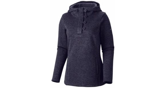 Columbia Darling Days Pullover Hoodie - Women's-Ebony Blue Heather-Small