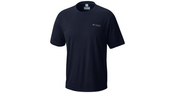 Columbia Zero Rules Short Sleeve Shirt - Men's-Collegiate Navy-Large