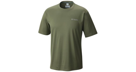 Columbia Zero Rules Short Sleeve Shirt - Men's-Cypress-X-Large