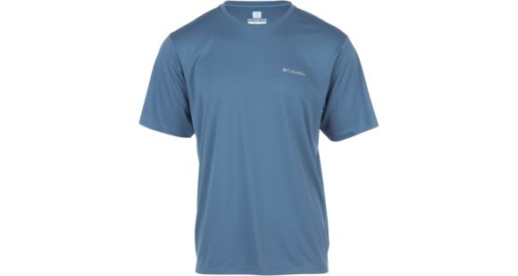 Columbia Zero Rules Short Sleeve Shirt - Men's-Steel-Medium