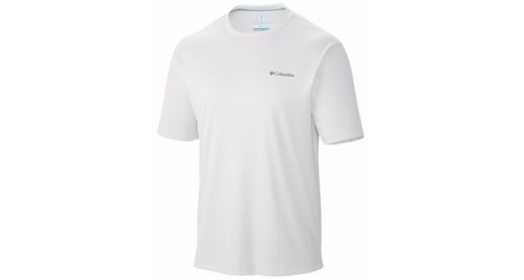 Columbia Zero Rules Short Sleeve Shirt - Men's-White-X-Large