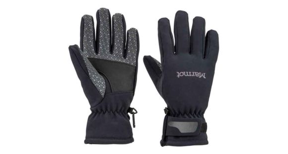 Demo, Marmot Glide Softshell Glove - Women's, Black, Medium, 14870-001-M