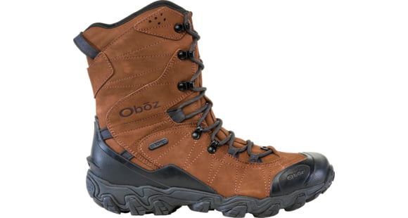 DEMO, Oboz Bridger 10in Insulated Waterproof Boots - Men's, Grizzly, 10, Medium, 82501-Grizzly-Medium-10