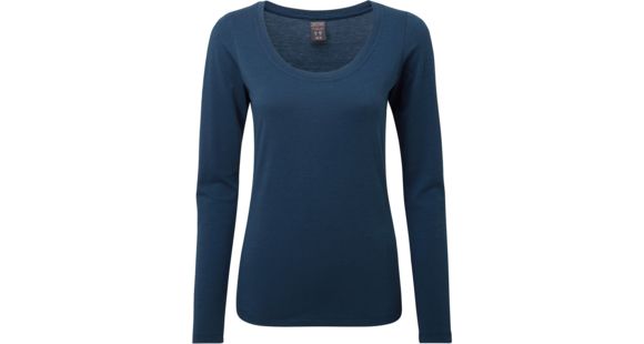 Rab Crimp Long Sleeve Tee - Women's, Blueprint, 8, QBU-62-BP-08