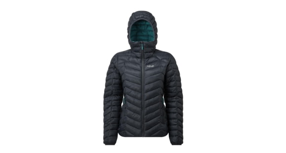 Rab Nimbus Jacket - Women's, Beluga / Steel, 12/M, QIO-28-BE-12-DEMO