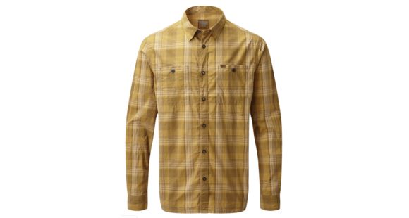 Demo, Rab Phaser Long Sleeve Shirt - Men's, Footprint, Large, QCA-94-FP-L