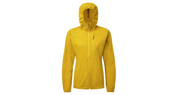Demo, Rab Windveil Jacket - Womens, Sulphur, 12, QWS-44-SU-12