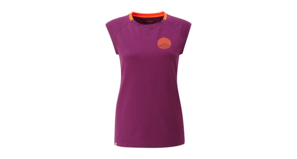 Shed, Rab Womens Aspect Tee, Berry, 10, QBU-48-BY-10-DEMO