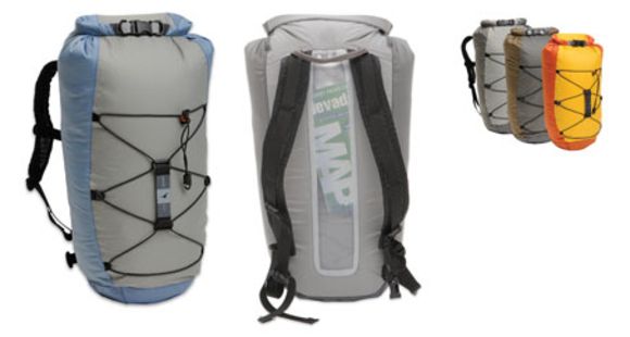 Exped Cloudburst 15 Dry Bags-Terracotta/Yellow