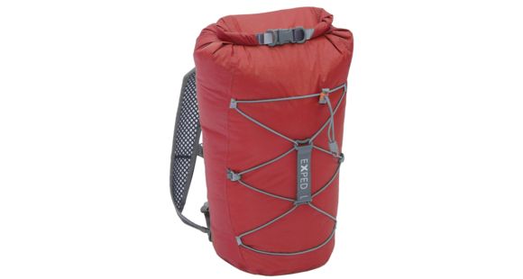 Exped Cloudburst 25 Dry Bag, Ruby Red